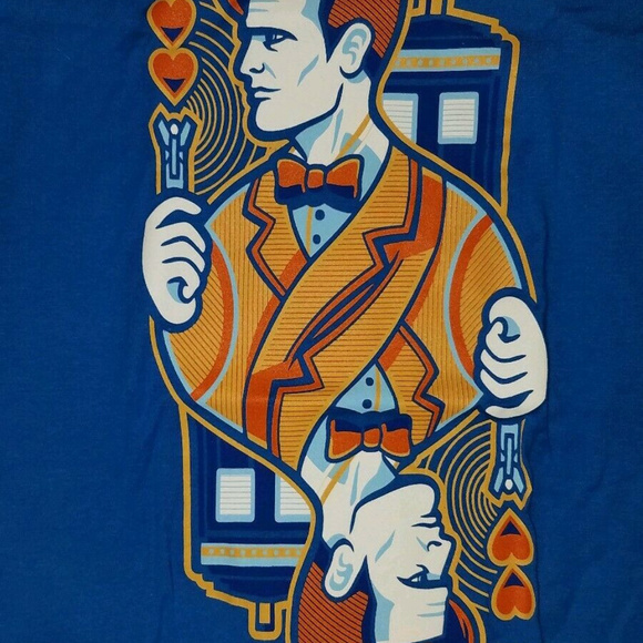 TeeFury women's small Doctor Who 11 of Hearts - Picture 2 of 3